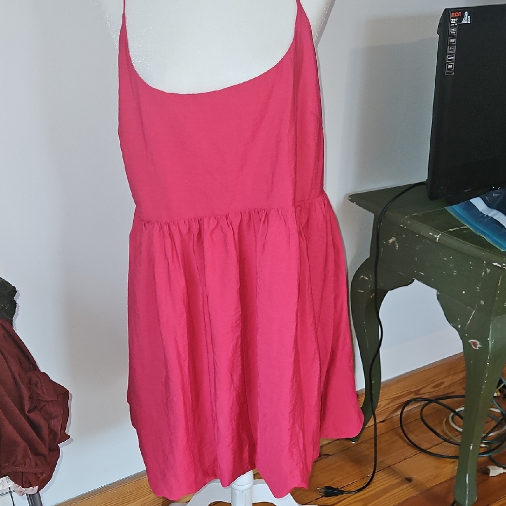 Pink Sleeveless Dress